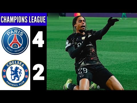 PSG vs Chelsea 5-2 Extended Highlights & Goals | UEFA Champions League 2025/26
