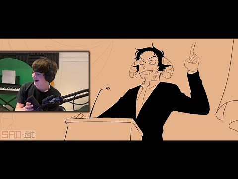 Tubbo Reacts to SAD-ist's Dream SMP Animatic "The Fall"
