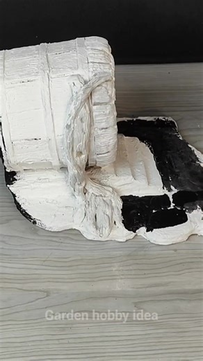 “DIY Barrel Door House Using Cardboard – So Satisfying!” | Garden hobby idea