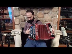 NEW Red Bella Vista 6272 Chromatic Button Accordion B System MM 62 72 $1199