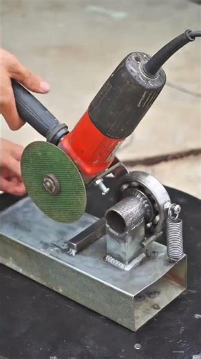 how to install a spring for a grinder