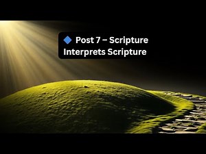 Scripture Interprets Scripture