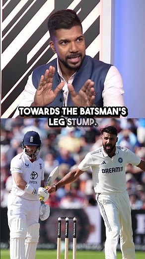 That ball from Akash Deep to dismiss Joe Root 🤌