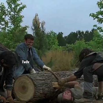 The day Aaron loses his hand #thewalkingdead #twd