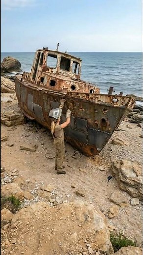 I Restored a Ruined Shipwreck Solo (Before & After)