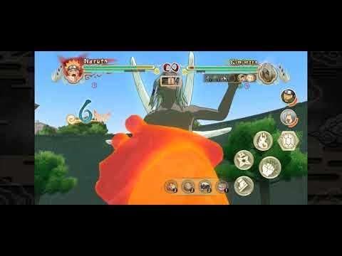 Naruto Ultimate Ninja Storm Naruto (Nine-Tails Fox Mode) vs Kimimaro (CMSSM)