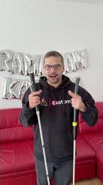 What is the difference between a walking stick and a white cane? A visually impaired person expla...