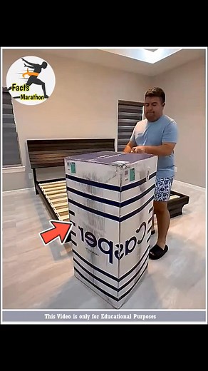 If you unbox new matress, be safe 😱😱!!! #factsmarathon #interestingfacts #fblifestyle | Trendy Sky Tamil