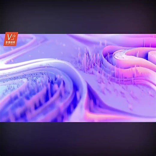 Visual Pack 🎬 | 3D Colorful Abstract Fluid | VJ Loop LED Stage 4K