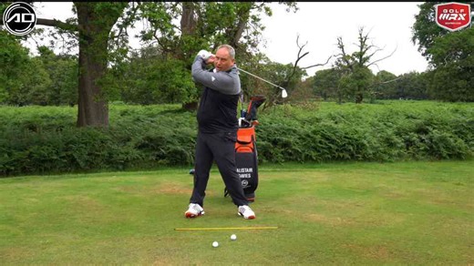 Trail hand grip secrets in the golf swing