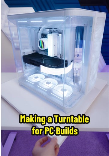 Creating Your Own Lazy Susan for PC Builds