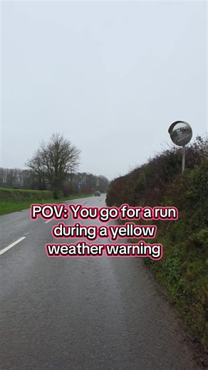 Today's run through the incoming storm here in Cornwall. Had to peel off my clothes after that 😅 #yellowweatherwarning #runningcommunityuk #runtok #marathontraining #wetrun