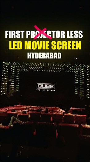 Rajesh RB on Instagram: "👌👌The first Projecter less Screen | Led screen in telugu States| AAA Led Screen | Ameerpet "Experience cinema like never before 💥 AAA Cinemas Screen 2 — Hyderabad’s stunning LED screen with crystal-clear visuals and powerful sound! #NoProjector #PureLEDExperience" AAA Cinemas Hyderabad AAA Screen 2 LED Projectorless Theatre Hyderabad LED Cinema Screen Hyderabad Movie Experience Tollywood Theatre Experience Best Screen in Hyderabad #AAACinemas #AAAScreen2 #AAACinemasHy