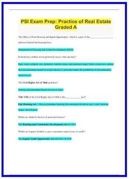 PSI Exam Prep Practice of Real Estate Graded A325 636x882