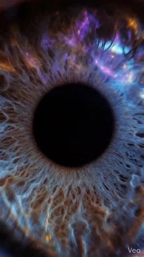 Infinite Zoom into the Eye 👁️ Wait for it #shorts