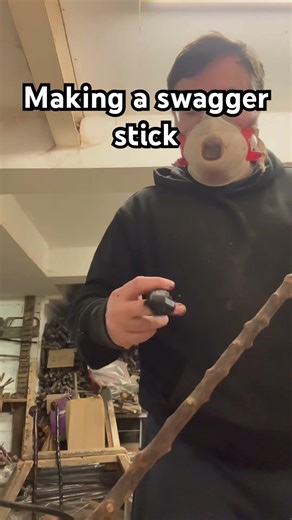 #ireland #walkingstick #woodworking #handmade #swaggerstick