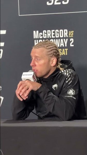 Paddy the Baddy reacts to Conor McGregor’s injury…