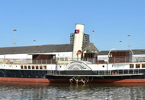 Historic ship docks ahead of crucial restoration