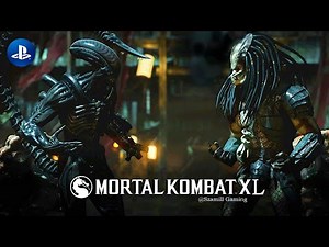 MORTAL KOMBAT XL "ALIEN VS PREDATOR (FIGHT TO THE DEATH) 4K UHD