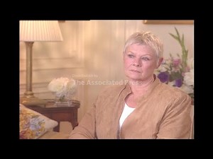 Interview with Judi Dench in London