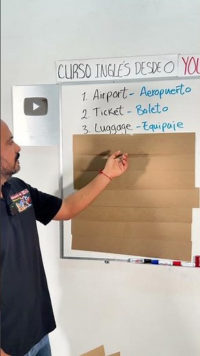 Aprende las 10 palabras más usadas en inglés para viajar