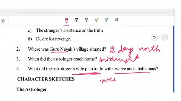 AN ASTROLOGER'S DAY - LESSON 3 || Part 2 NIOS CLASS 12 #myenglish #nios