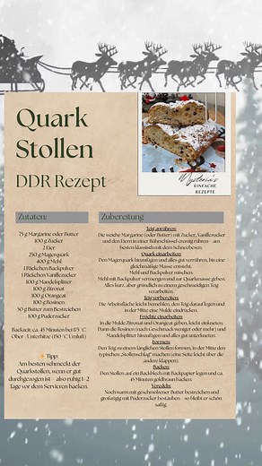 248K views · 697 reactions | Quark Stollen ohne Hefe #fblifestyle #stollen #weihnachten #weihnachtszeit | Mysteria‘s Einfache Rezepte | Facebook