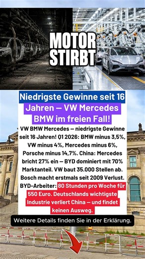Mercedes minus 27% in China — Porsche minus 14% — deutsche Autos verlieren! #deutschland
