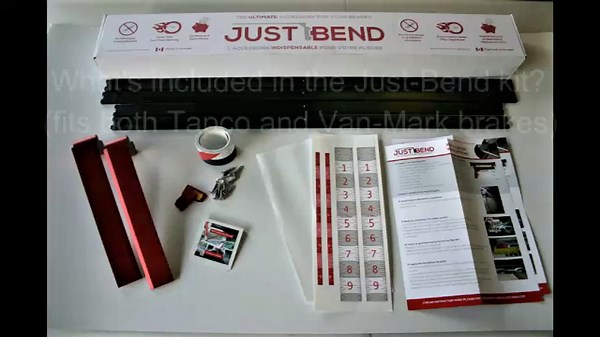 Watch Just-Bend Measuring Gauge Tool for Van-Mark & Tapco Brakes on Amazon Live