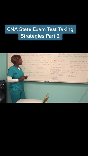 CNA State Exam Test Taking Strategies Part 2
