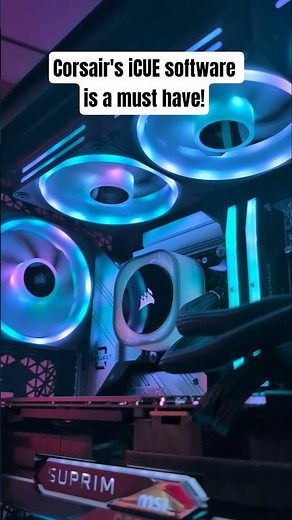 ‪@corsair‬'s iCUE software is always a treat on the eyes, pure freedom with its customisation! ✨