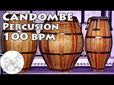 Ritmo Para Tocar Candombe 100 bpm :: Play along drums Candombe 100 bpm