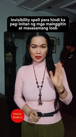 Invisibility spell para hindi ka pag-initan ng mga mainggitin na tao at masasamang loob #spells #reelsvideoシ #Orasyon #reelsviralシ #reelsfbシ #fyp #magic #ritual #protectionspell | Pinoy Majica
