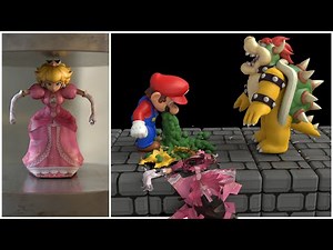 15 Fun ways to kill Princess Peach [Death animations] 😂