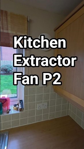 How to install Kitchen Extractor fan #diy #how #howto #installation