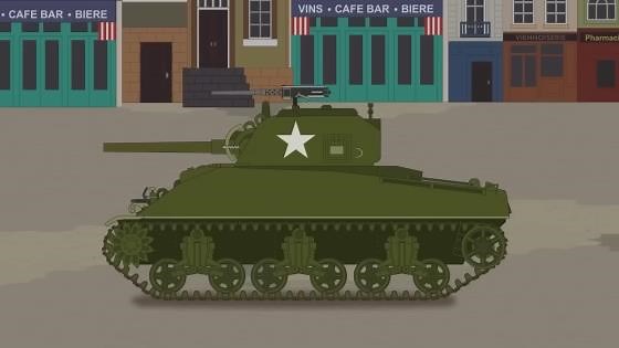 M4-Sherman-Panzer VS Panther-Panzer