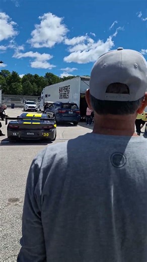 Road America Trans Am Race 2024 Pits.
