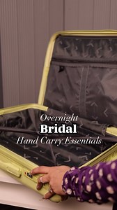 617K views · 233 reactions | Everything you need in your overnight bridal bag, list continued below: Wet wipes ENO Any medication that you always keep with you A protein bar A backup pair of heels Continue in the comments  [bridal essentials, indian wedding, bridal emergency kit, bridal kit, wedding kit, bride to be, essentials for the big day, wedding must haves, bridal box]  @thetiltedlens | Prerna Mehra | Facebook