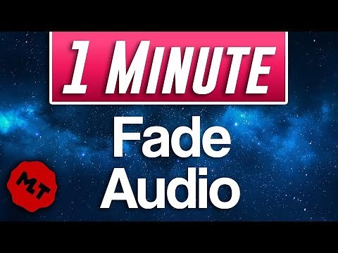 How to Fade In and Fade Out Audio in Shotcut (Fast Tutorial)