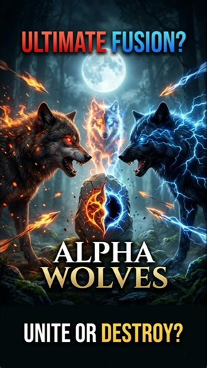 Shadow Wolf: When Darkness Takes Over 🐺🌑 # shorts