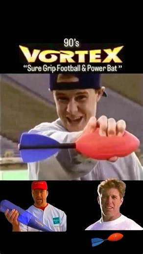 @a90slife on Instagram: "The Vortex Sure Grip & Power Bat commercials, featuring John Elway and Mark McGwire. . . . . . . . . . . . . . . #koosh #90stoys #retrotoys #vortex #johnelway #markmcgwire #90s #90skid #90sbaby #90saesthetic #90sads #90scommercial #throwback #nostalgia #nostalgic #childhood #childhoodmemory #kidstv #retro #vintage #millenial #memoryunlocked #90stv #80sbaby #80skid #a90slife"