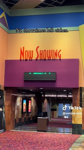 Trapped in an Empty Backrooms Movie Theater