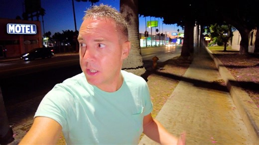 I stayed at 1-star motels in Los Angeles