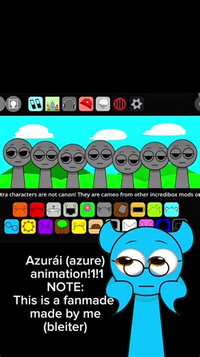 I did all of that in Scratch, and it's public (good luck finding my account or idk) capribluesey by Azurái(azure) nyankobflol by sprunki so far so good by incredibox #fyp #sprunki #azuresprunki #incredibox #scratch