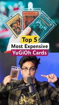 Top 5 Most Expensive YuGiOh Cards 🐉