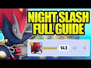 How to Master Zoroark Night Slash in a just a minute Full Guide | Pokemon Unite