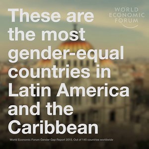 How gender equal is your country? Follow our Latin America meeting: wef.ch/la16 | World Economic Forum