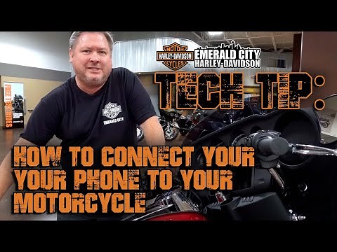 How to Connect your Phone to your Harley-Davidson Motorcycle