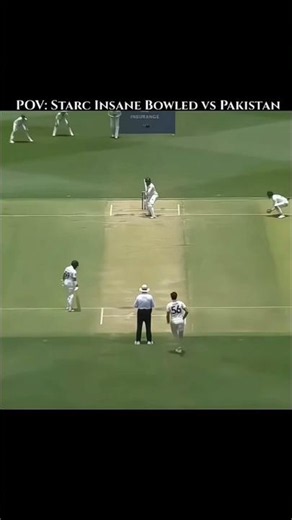 Mitchell Starc Bowled Out vs Pakistan 🏏🔥