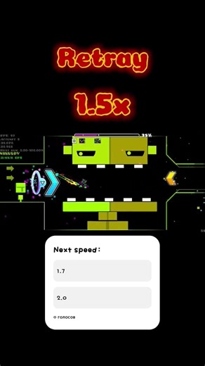 RetRay 1.5x speed | Geometry dash #geometrydash #gd #gaming #gameplay #level #music #edit